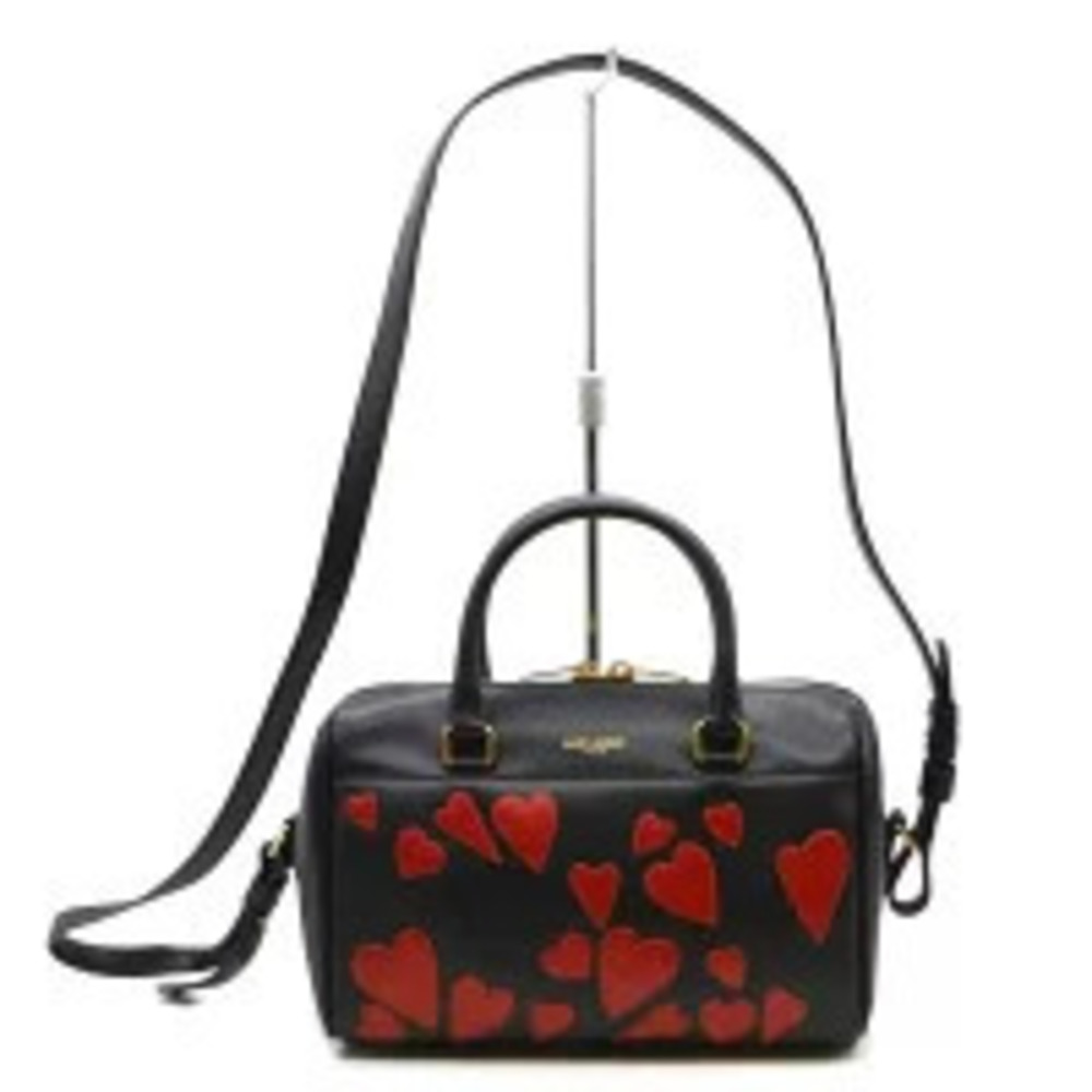 Saint Laurent Baby Duffle Cherry Heart Noir Black